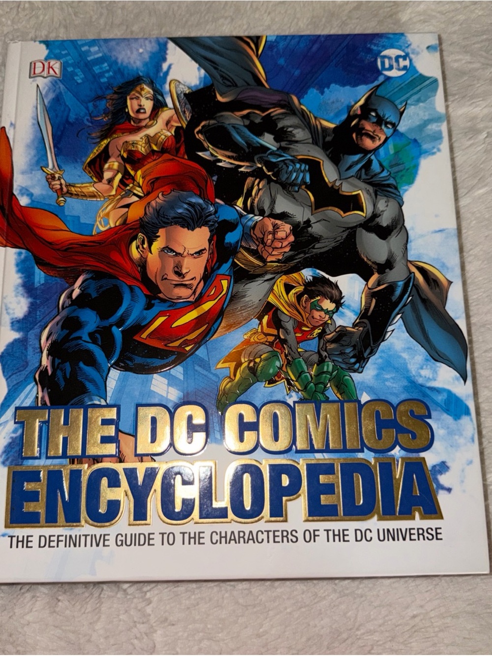 DC The DC Comics Encyclopedia - Blue, Red, Black Cover Art